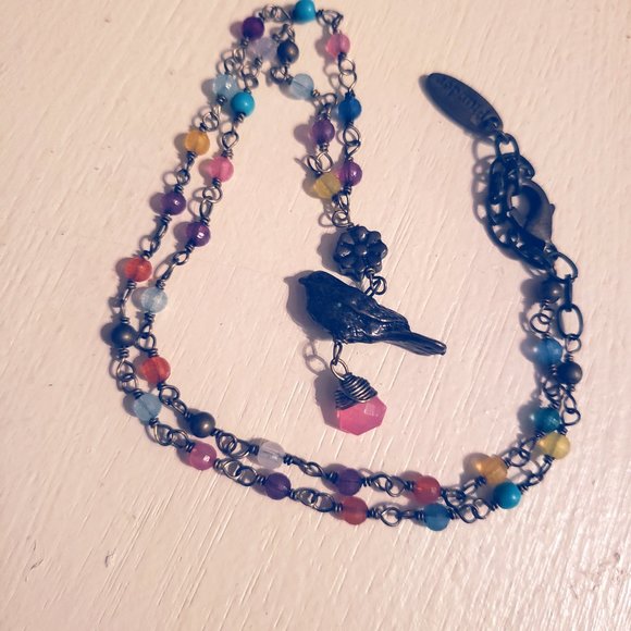 Plunder Jewelry - Plunder necklace with bird
